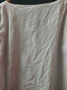 Yiping Button-Up Puff Sleeve Top, light lavender s