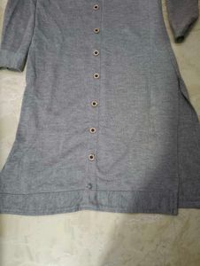 Grey Kurti Winter