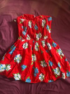 strapless dress
