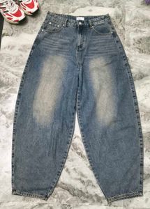 Unisex Baggy Blue Wash Jeans 🔥