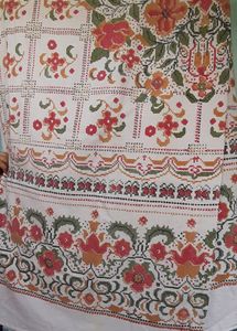 🧡🌿Pure Cotton Double bedsheets Heavy Rajasthani Jaipuri Style Bedsheet Beautiful Multicolor White Color Double Bedsheets Floral Design Printed Bedsheet Bedcover Bedding Household Items