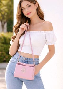 Chic Pink Shoulder Bag for Everyday Style