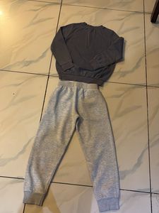 Girls Smiley Face Sweatshirt &amp; Joggers Set