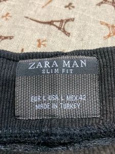 Men's Zara Man Textured Shorts Made in turkey