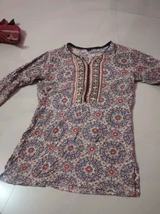 Ethnic Printed Kurta