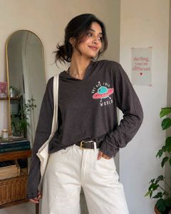 Graphic Print Hoodie