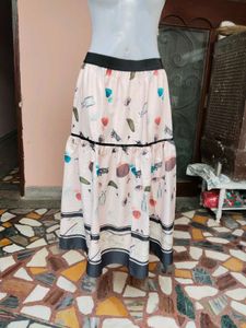 Sale 🔥Boho Floral Printed Tiered Skirt