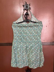 Floral Halter Neck Top