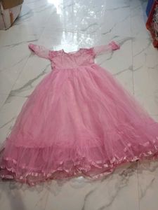 Beautiful Pink Ethnic Gown