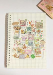 A5 rillakuma deco grid journal