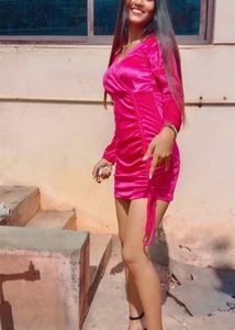 Vibrant Pink Ruched Mini Dress