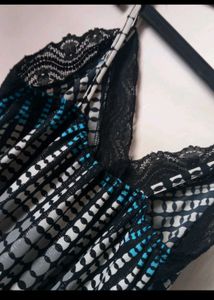 Lace Trimmed Slip Dress