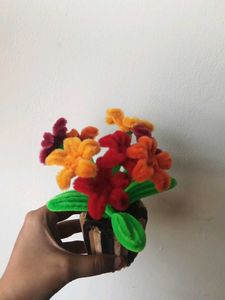 Cute Pipe Cleaner Potted Plant