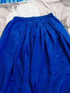 beautiful royal blue Afghani pant set