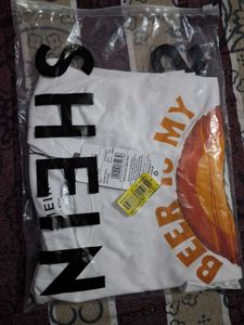 New Men Tshirt 🤍- L Size