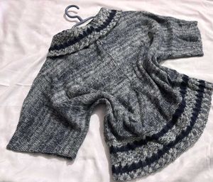 🎉Buy1 Get1 Free🎉Blue &amp; Grey Sweater L