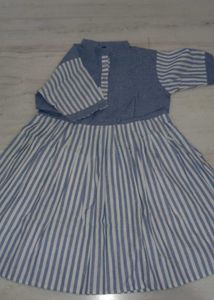 Set of 3 Striped short frock dress