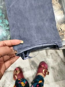 Men's Grey Wash Denim Jeans