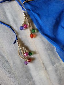 Royal Blue Anarkali Suit Set
