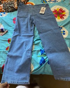 Light Wash Wide Leg Jeans with Tag
