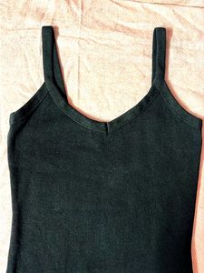 Casual Black Tank Dress