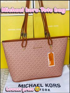 Michael kors Luxurious Tote bag onion pink 🩷