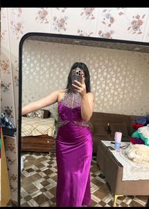Elegant Purple Evening Gown🎀🦋🌻