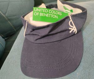 UCB visor with cotton absorption layer