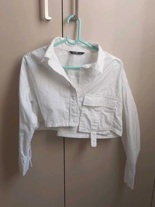 white casual coat/jacket