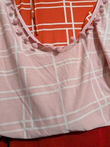 Cute Red Plaid women's Dress