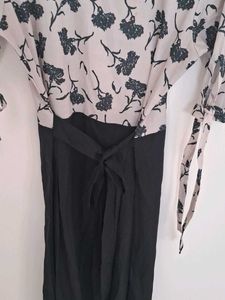 Selvia - Floral Print  fit and flare dress
