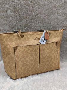 Coach Monogram Tote Bag