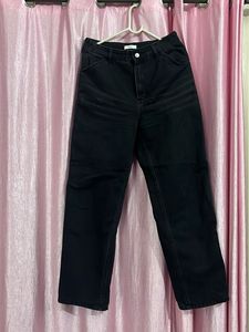Forever 21 Black Leg Denim Jeans
