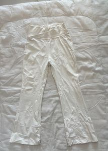 High Waisted Flared Trousers