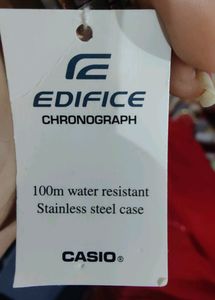 Edifice Casio Men's Analogue Watch. Like New.