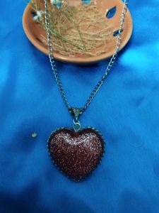 Sparkly Heart Necklace
