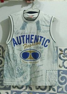 Authentic Fashion Sleeveless Tee
