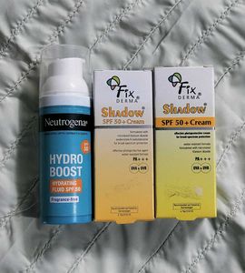 Neutrogena & Fix Derma Sunscreens