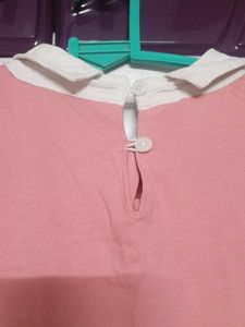 Cute Pink "Simple Is Good" Top