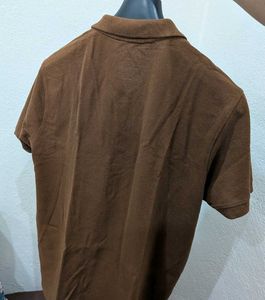 Men's Brown Polo Shirt
