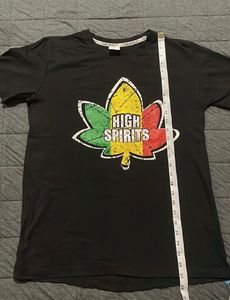 Black Batman and rasta leaf  T-Shirt (2)