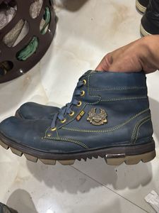 Men's Blue CAT Boots