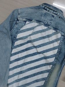 Vintage Men's Acid Wash Denim Jacket
