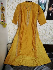 Heavy Ethnic Gown(free🎁surprise +Fabric tape)