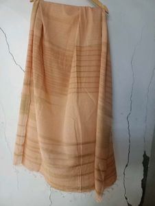 Dupatta peach color
