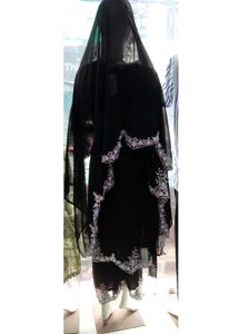 Brand New Black Embroidered Kurta Set with Dupatta