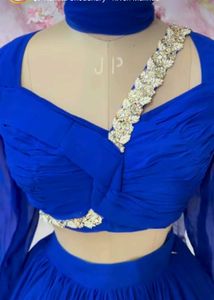 Royal Blue Lehenga Choli Set