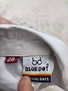 White Button-Up Shirt combo of 2