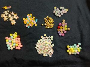 DIY Craft Beads and Charms Set