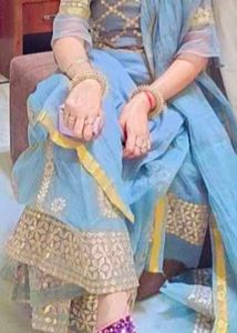 wedding wear sharara set lehnga type